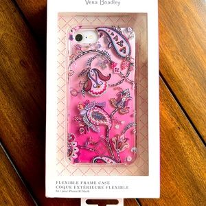 Brand new in box Vera Bradley iPhone case. Fits iPhone 8/7/6S/6.